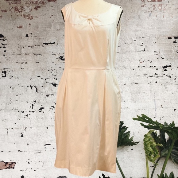 Armani JEANS ivory white stretch cotton knot detail neckline,exposed zip… - Picture 2 of 14